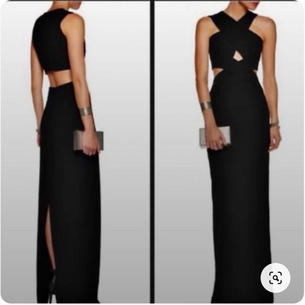 Solace London Black Gown Size 2